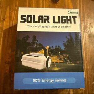 Gunter Solar Camping Light
